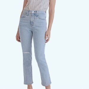 Madewell Perfect vintage crop jeans
